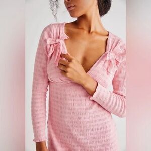 NWOT Free People Women's Palina Mini Dress Sz L
